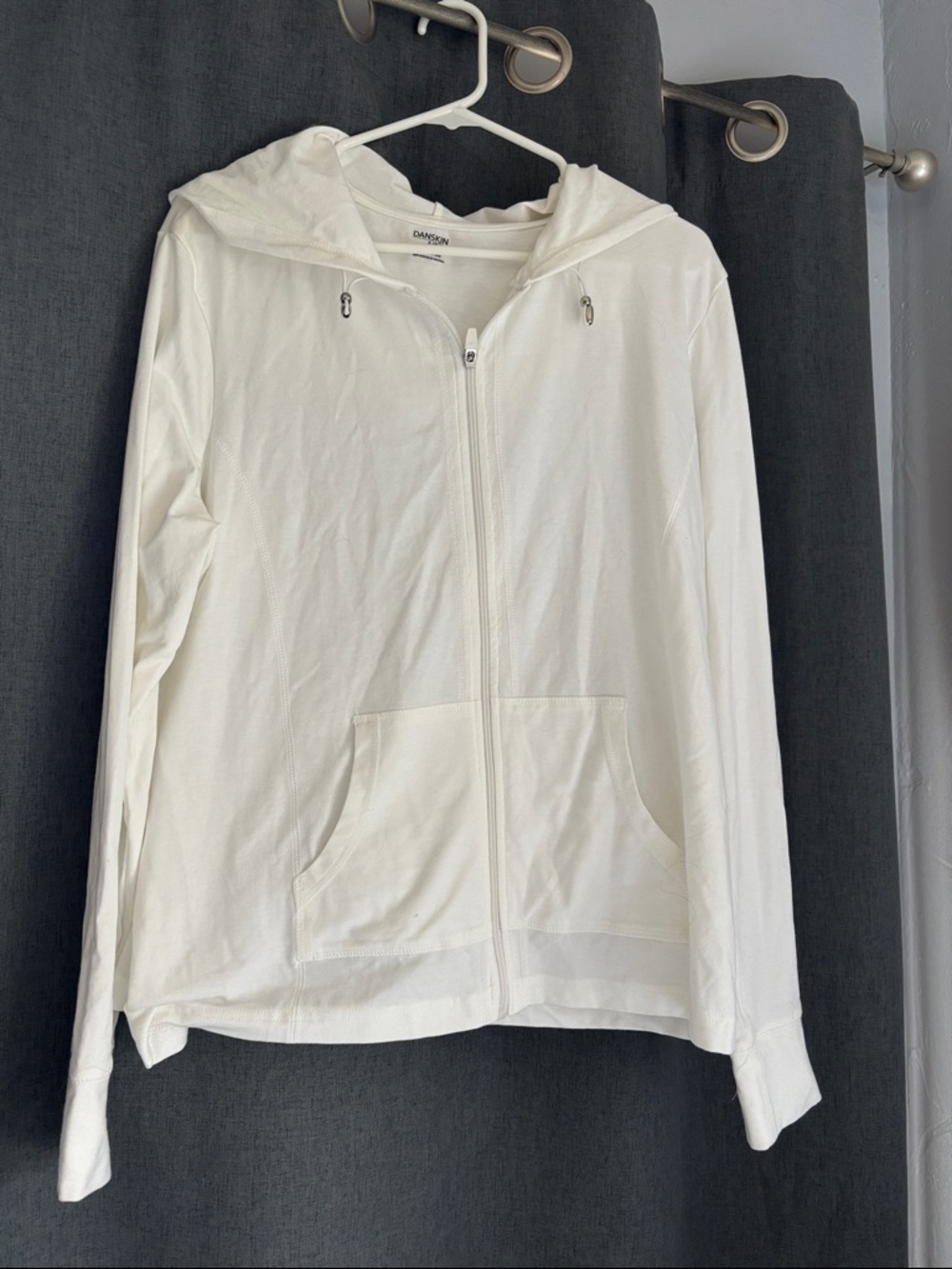 Danskin Now White Active Tank Top